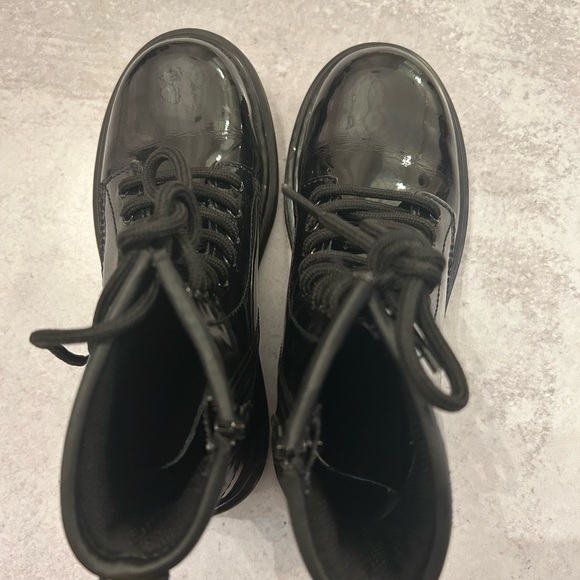 Dr. Martens Black Patent Leather Boots - Picture 3 of 6